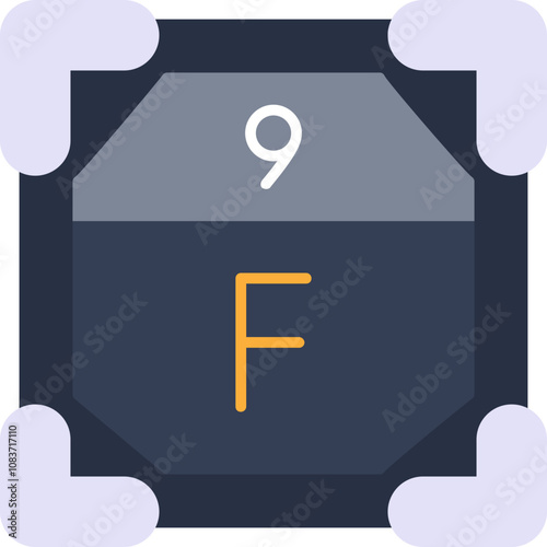 9 Fluorine Icon
