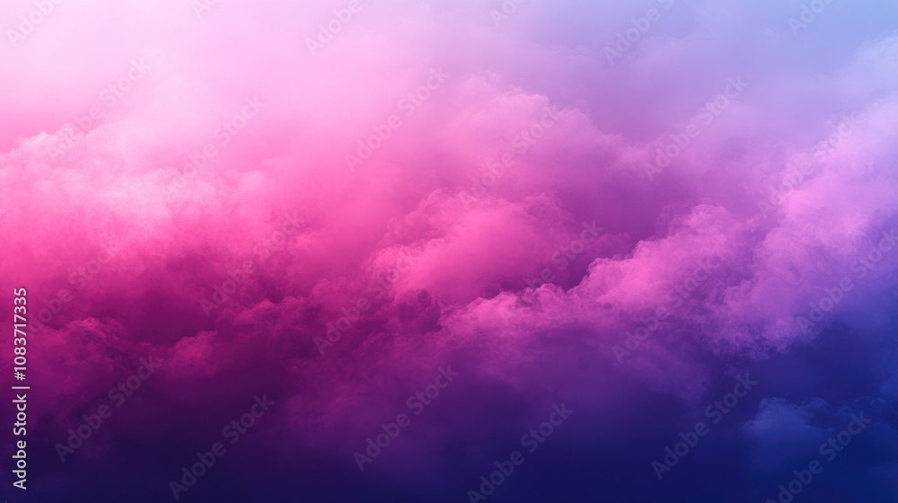 Obraz premium Colorful Dramatic Sky with Dark Clouds: A Striking Weather Scene Perfect for Artistic Projects, Nature-Themed Backgrounds, and Atmospheric Visual Designs