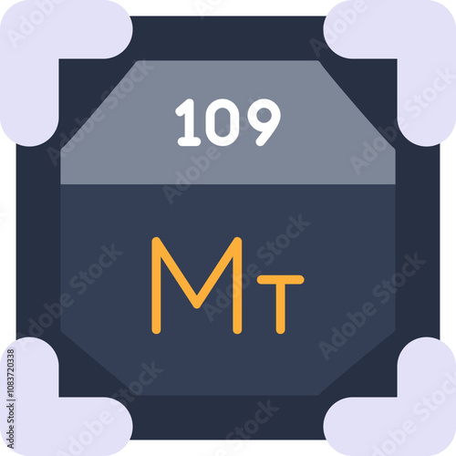 109 Meitnerium Icon