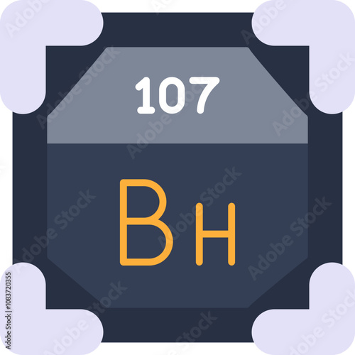 107 Bohrium Icon