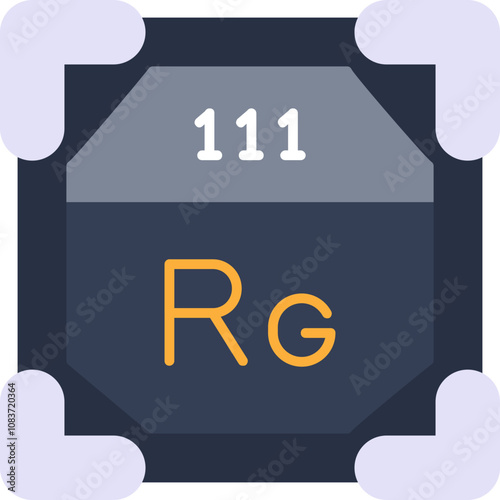 111 Roentgenium Icon