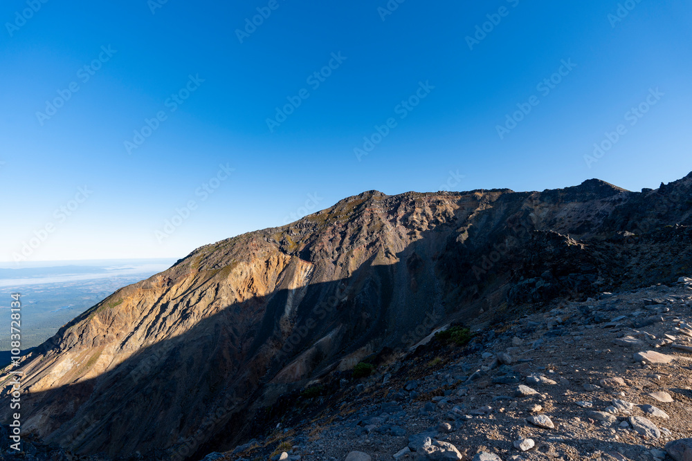 Obraz premium 十勝岳の朝