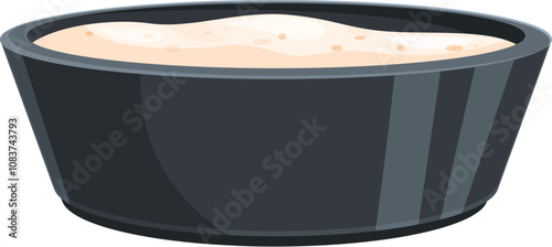 Fresh yeast dough rising in a bowl, ready for kneading and shaping into delicious homemade bread