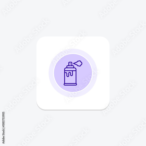 Spray color circle icon , vector, pixel perfect, illustrator file