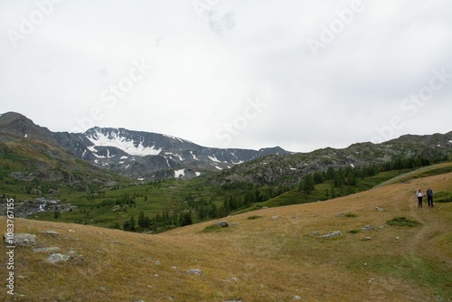 Amazing lakes and mountains of western Mongolia, Bayan Olgii province photo