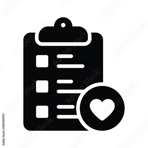 Shopping wishlist vector design in trendy style