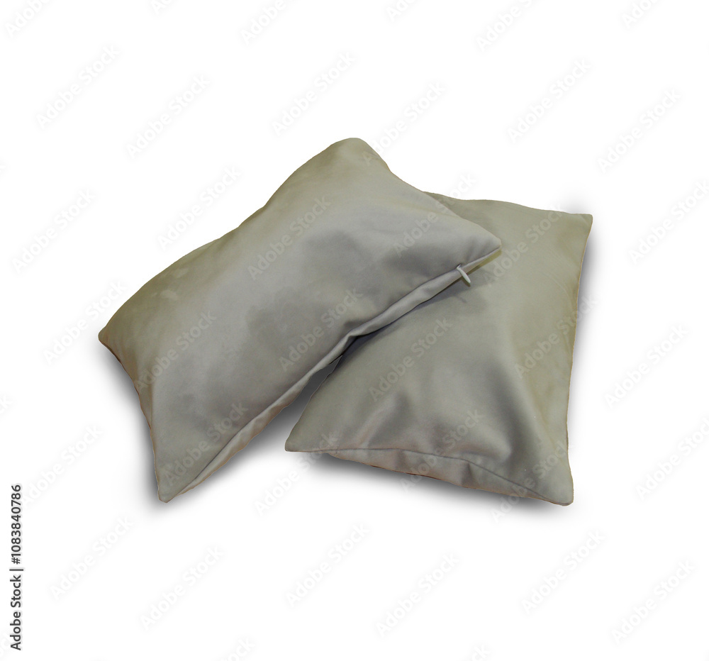 Naklejka premium Set of modern decorative pillows
