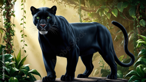 black and white tiger