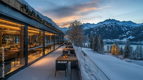 sunset in the mountains