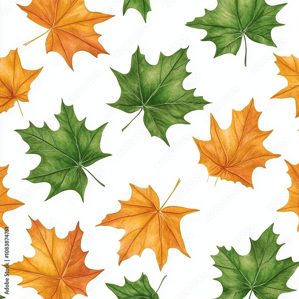 Obraz premium set of leaves