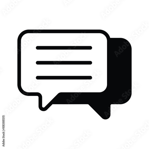 Icon for real time customer support via chat