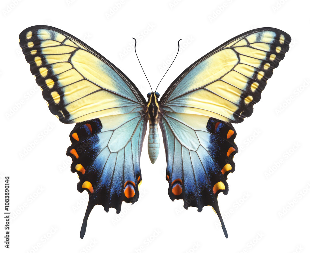 Obraz premium A Stunning Close-up of a Butterfly's Exquisite Wings
