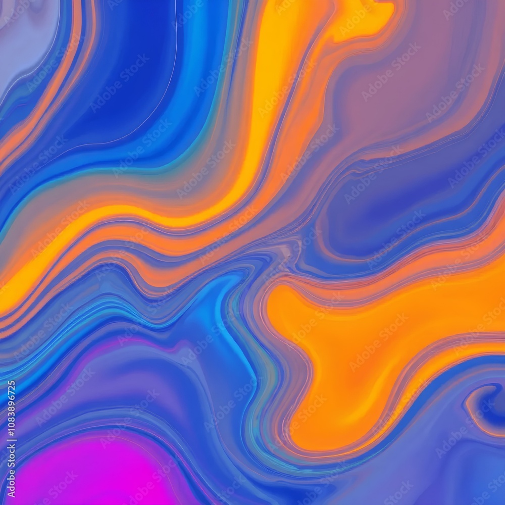 Fototapeta premium abstract colorful background with waves