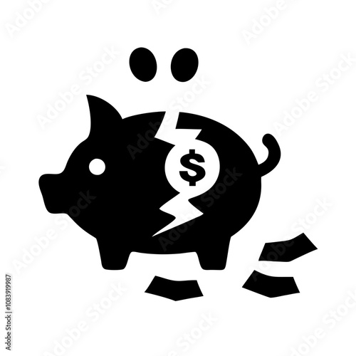 Economic risk Pictogram 