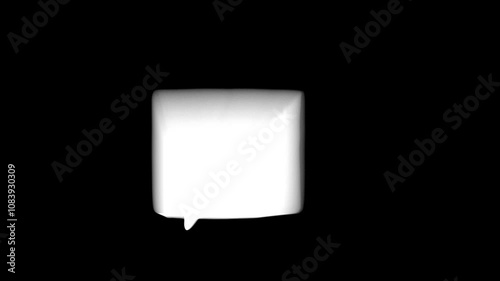 Call to action, social media element, text bubble