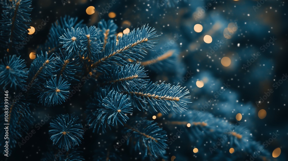 Fototapeta premium クリスマスツリーの拡大写真