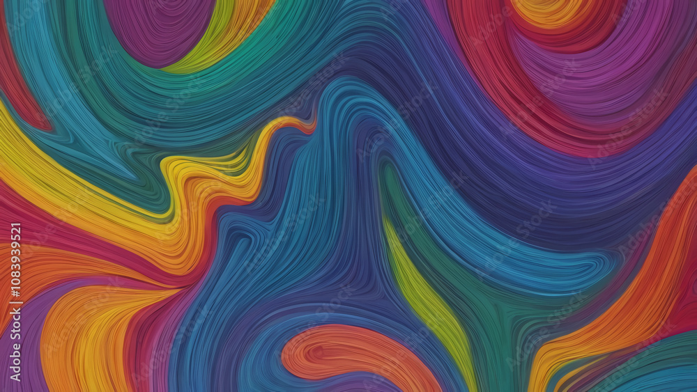 Fototapeta premium abstract colorful background with lines
