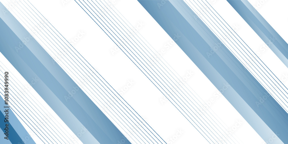 Obraz premium Blue abstract background with white color. Abstract blue background with square shapes. Modern Simple Blue Grey Abstract Background Presentation Design