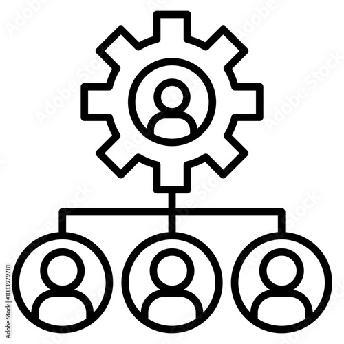 Lead Management  Icon Element For Design