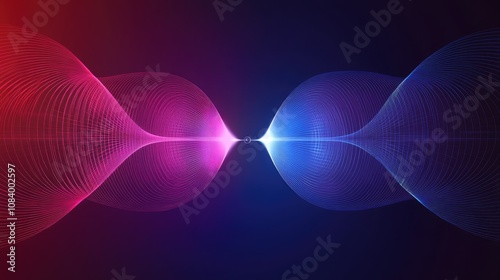 Clean and professional image of double-slit experiment with momentum-entangled photon pairs photo