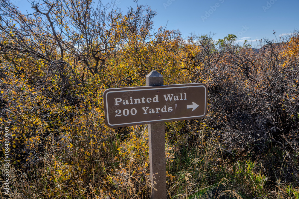 Obraz premium Details of the rocky views of Black Canyon of the Gunnison National Park