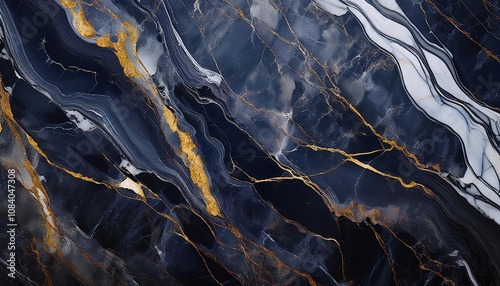 Closeup surface abstract marble pattern at the marble stone floor texture background
