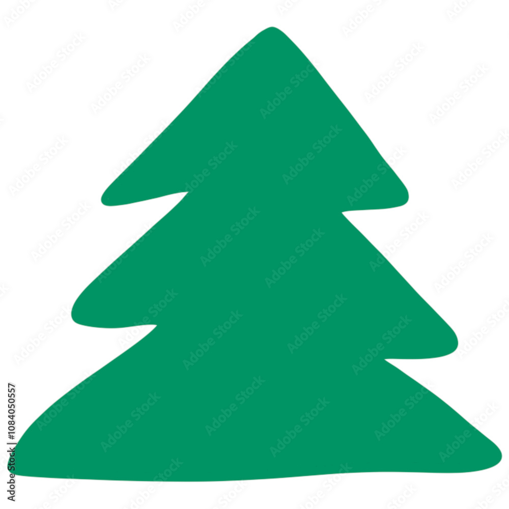 Fototapeta premium abstract christmas tree