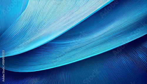  Blue abstract stripes form the background, a modern light and dark gradient pattern suitabl_1(369) photo