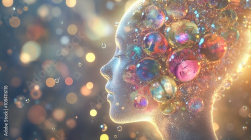 Floating Bubbles of Imagination and Vivid Dreams