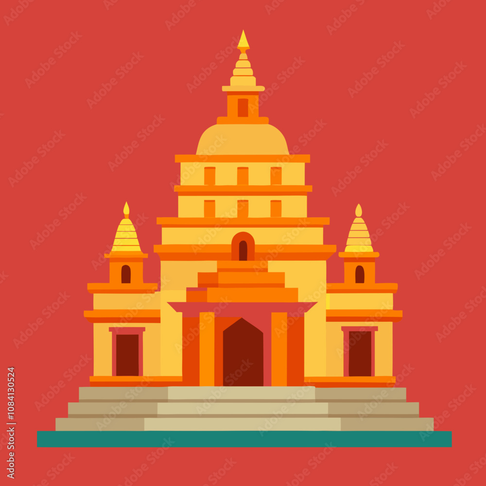 Obraz premium buddhist temple