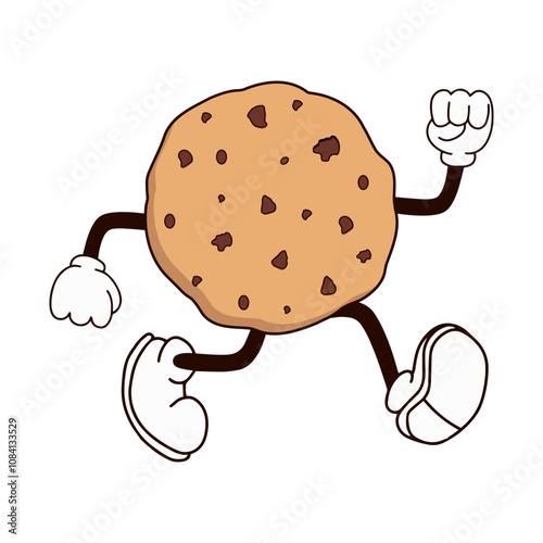 Cartoon Cookie Character