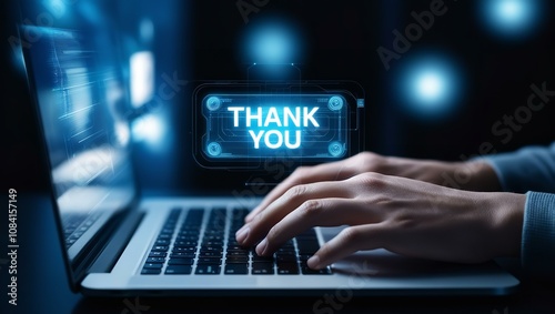 A Heartfelt Thank You | Thank You from the Digital World | A Modern Thank You photo