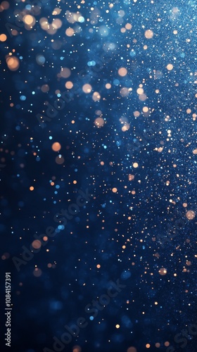 Stunning view of a cosmic galaxy filled with stars and nebulae during a clear...