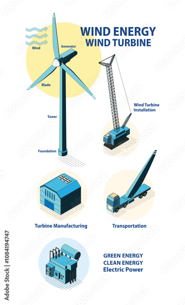 Fototapeta premium wind energy