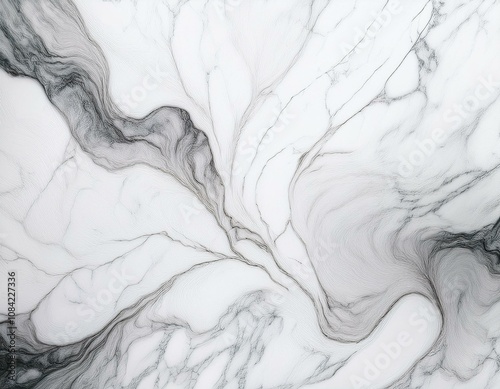 Abstract Marble Swirl Texture