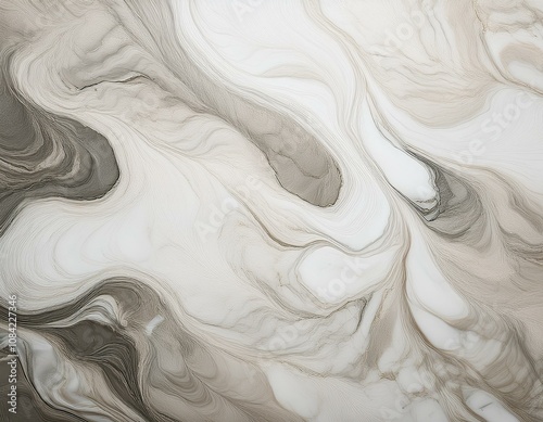 Abstract Marble Swirl Texture