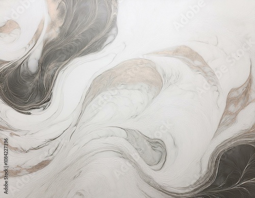 Abstract Marble Swirl Texture