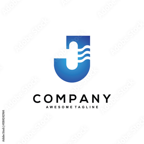 Letter J logo design for business Free Download Letter J logo design for business - GFXLoad