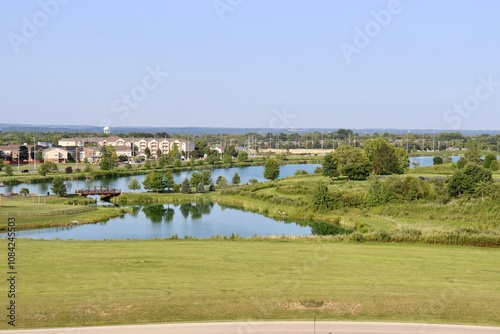 Wallpaper Mural The quiet lake in the countryside on a sunny day. Torontodigital.ca