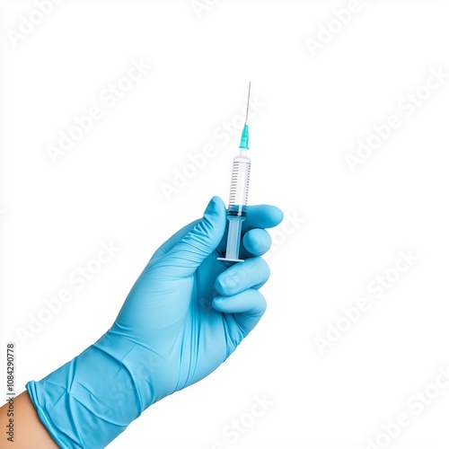 injection with syringe photo