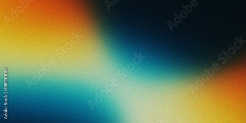 Gradient background with light grains Colorful noise texture background for web page header or banner.