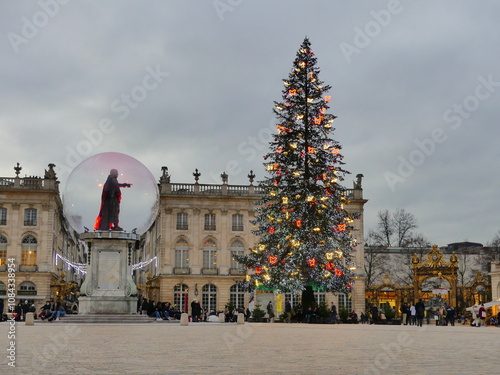Place Stanislas à Nancy Noël