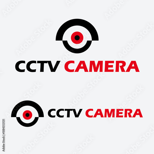 CCTV CAMERA LOGO BRAND ITAM ILLUSTRATOR DESIGN  photo