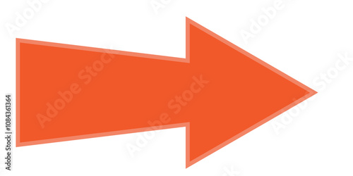 Arrow icon. flat style Arrow symbol. simple Arrow icon on a white background.