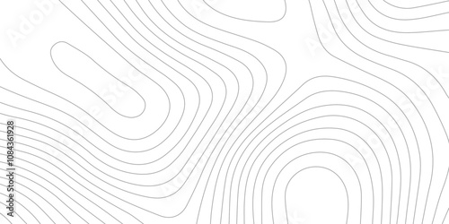 Abstract wave paper curved reliefs background .gradient multicolor wave curve lines banner background design, topographic contours map background, Vector geographic contour map.	