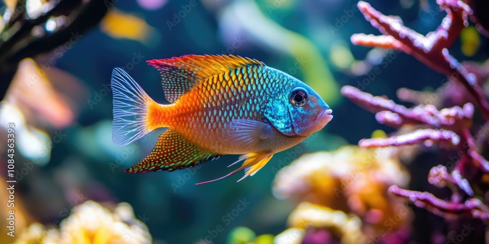 Fototapeta premium Fish in an aquarium