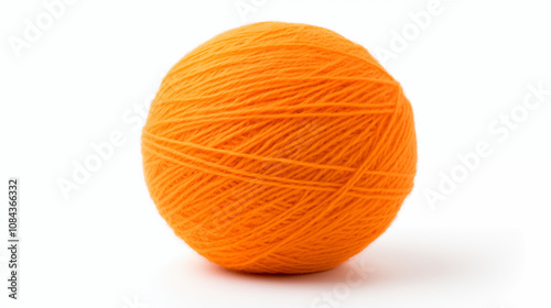 Orange Ball Of Yarn