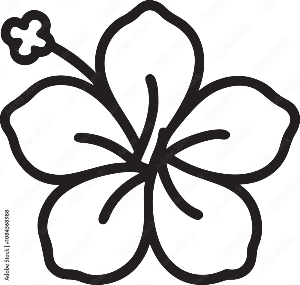 illustration of a flower icon ros illustration of a flower icon ros