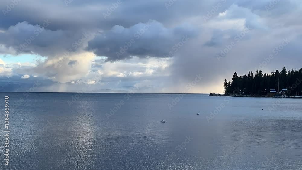 Lake Tahoe winter storm, north Lake Tahoe, Tahoe vista, kings beach Lake Tahoe winter storm, north Lake Tahoe, Tahoe vista, kings beach