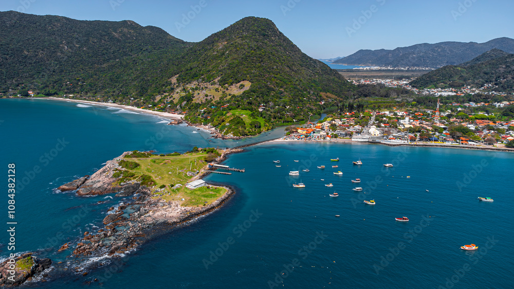 Fototapeta premium Praia da Armação - Florianópolis